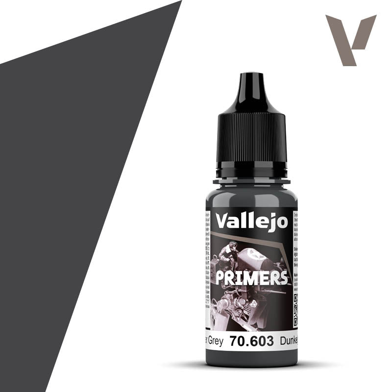 Vallejo Surface Primers: German Panzer Grey - 18ml