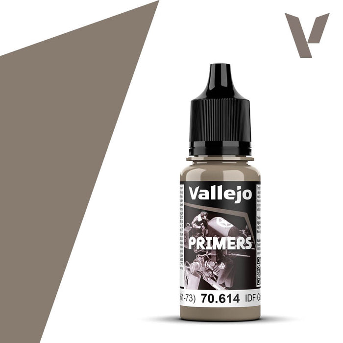 Vallejo Surface Primers: IDF Israeli Sand Grey (61-73) - 18ml