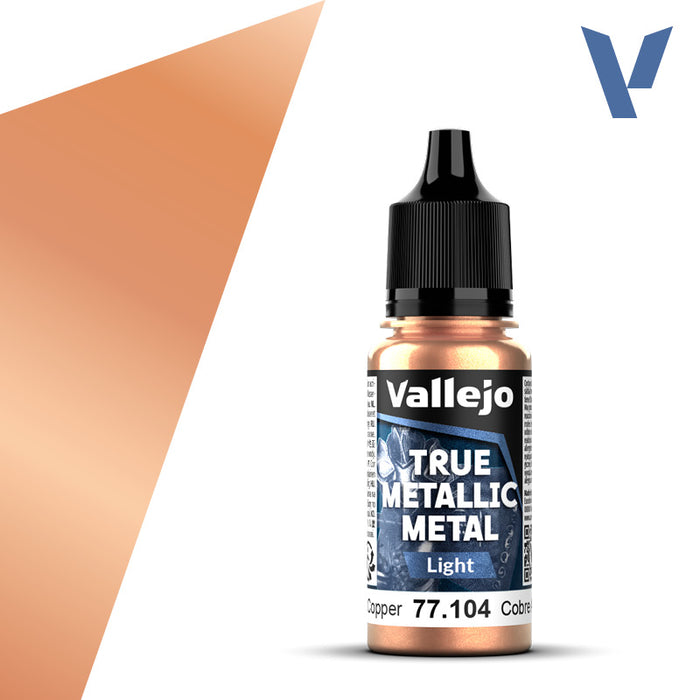 Vallejo True Metallic Metal - Ancient Copper - Light