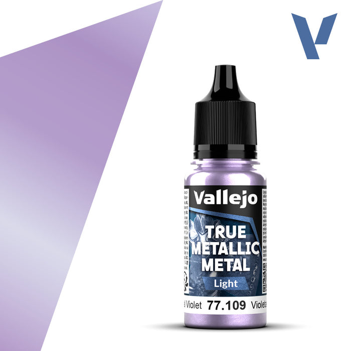 Vallejo True Metallic Metal - Celestial Violet - Light