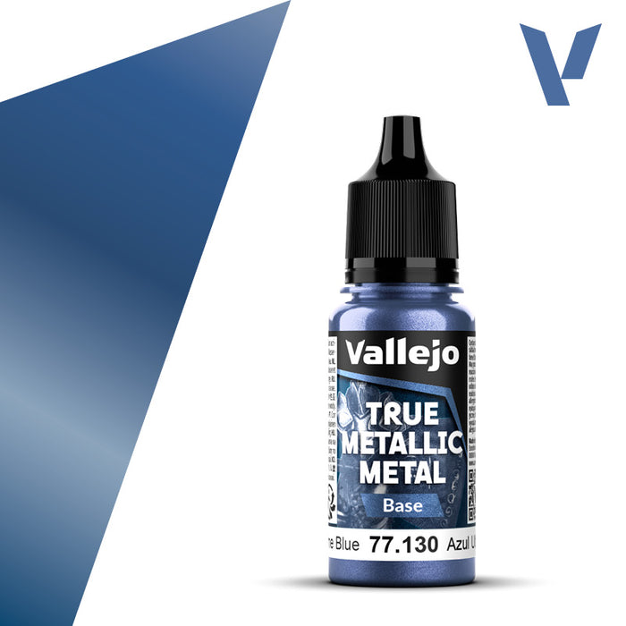 Vallejo True Metallic Metal - Ultramarine Blue - Base