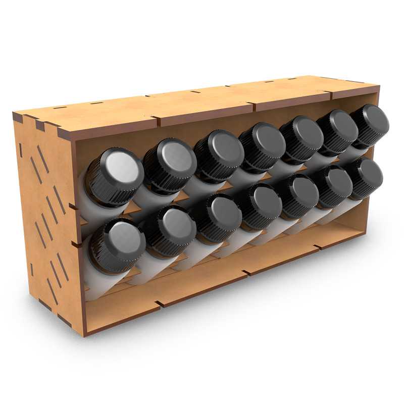 Vertical Paint Organiser 30ml - COMPACT