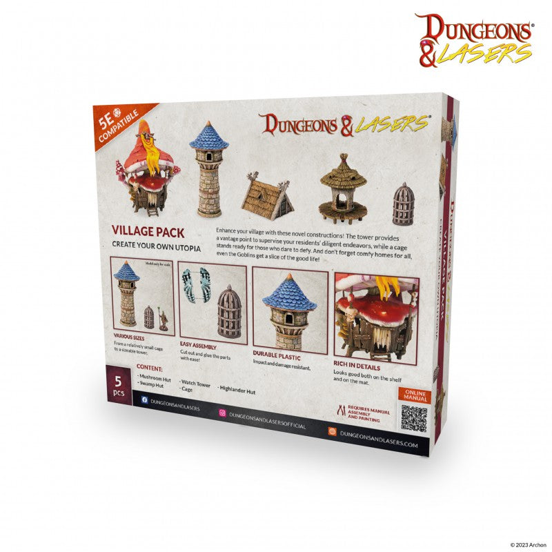 Dungeons & Lasers - Village Pack