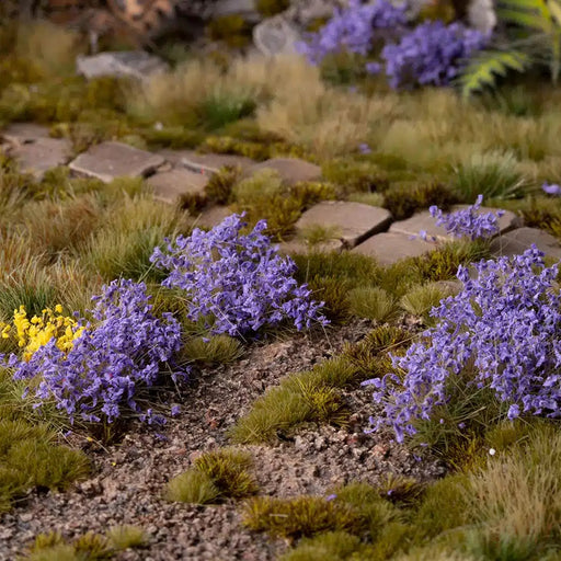 GamersGrass Static Grass Tufts - Violet Flowers Wild
