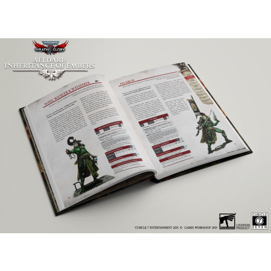 Warhammer 40,000: Wrath & Glory - Aeldari Inheritance of Embers