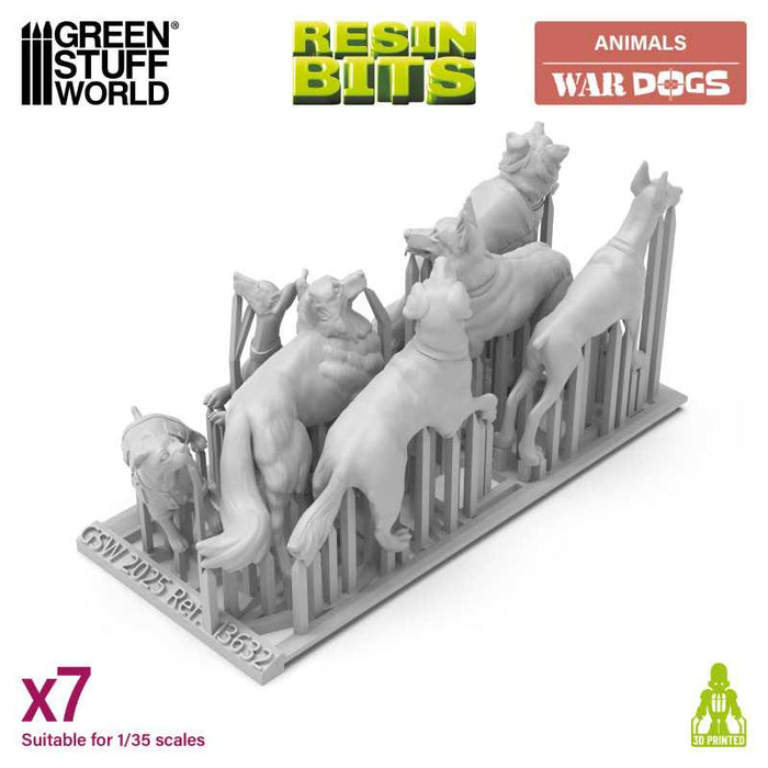 3D Printed War Dogs 1:35