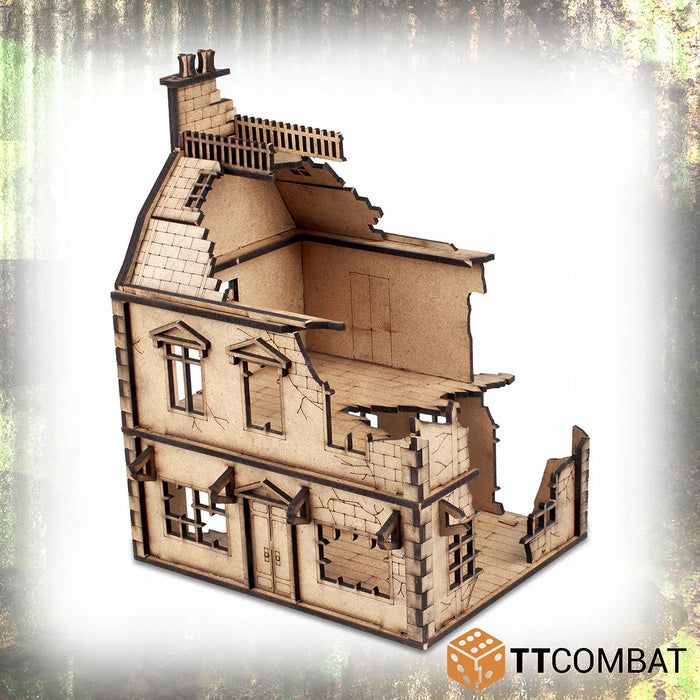 TTCombat - City Rowhouse Café and Terrace Destroyed