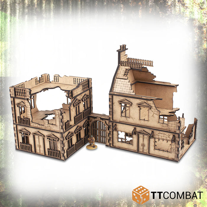 TTCombat - City Rowhouse Café and Terrace Destroyed