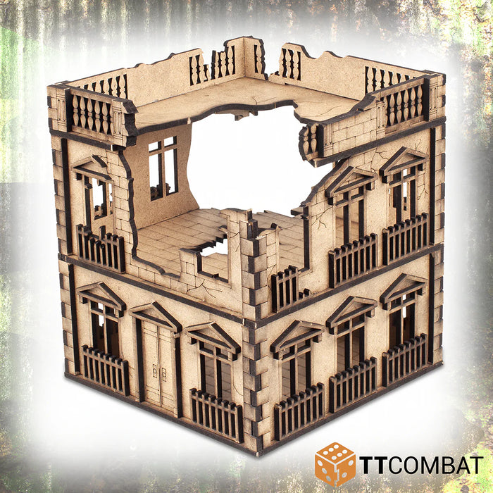 TTCombat - City Rowhouse Café and Terrace Destroyed