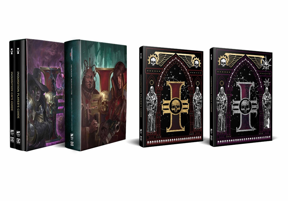 Warhammer 40,000 Roleplay: Imperium Maledictum Inquisition Guides Collectors Edition