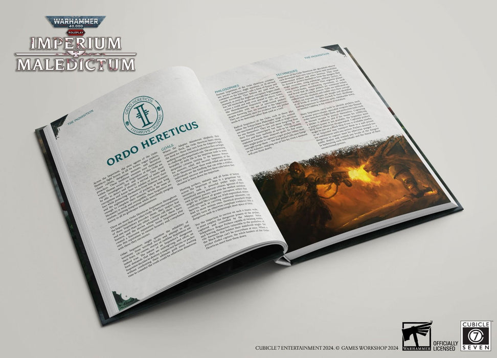 Warhammer 40,000 Roleplay: Imperium Maledictum Inquisition GM's Guide
