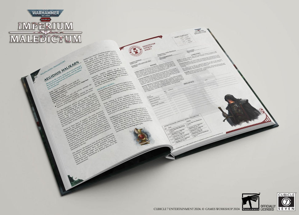 Warhammer 40,000 Roleplay: Imperium Maledictum Inquisition GM's Guide
