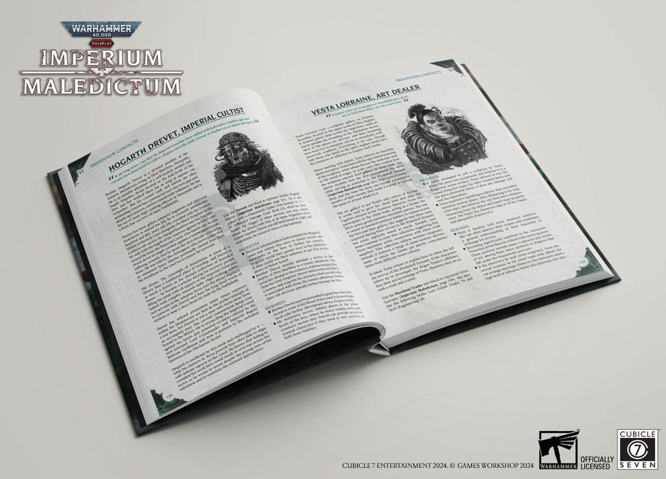 Warhammer 40,000 Roleplay: Imperium Maledictum Inquisition GM's Guide