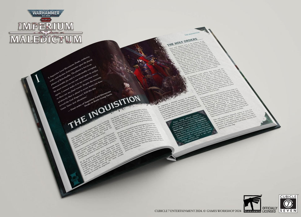 Warhammer 40,000 Roleplay: Imperium Maledictum Inquisition GM's Guide