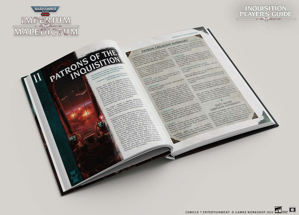 Warhammer 40,000 Roleplay: Imperium Maledictum Inquisition Player's Guide