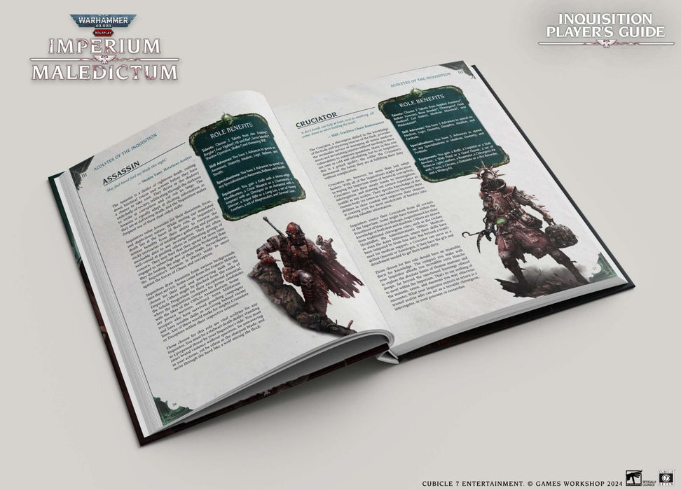 Warhammer 40,000 Roleplay: Imperium Maledictum Inquisition Player's Guide