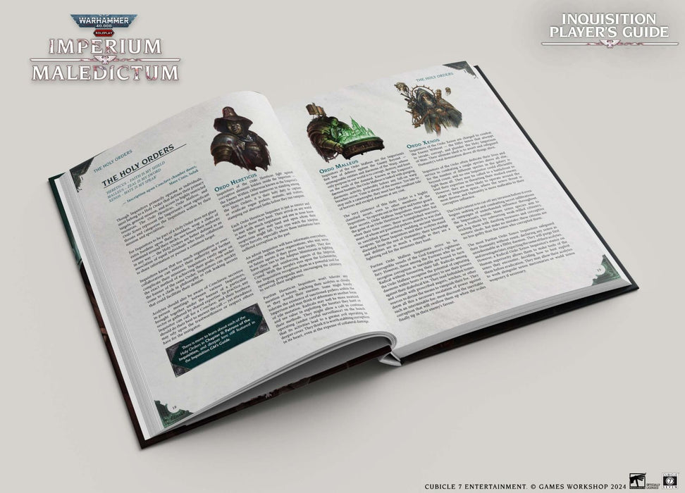 Warhammer 40,000 Roleplay: Imperium Maledictum Inquisition Player's Guide