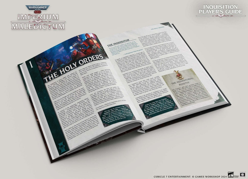 Warhammer 40,000 Roleplay: Imperium Maledictum Inquisition Guides Collectors Edition