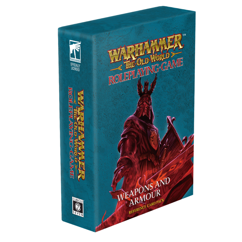Warhammer: The Old World Roleplaying Game - Weapons & Armour Card Deck