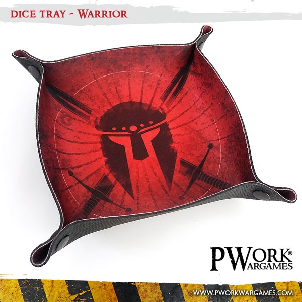 PWork Wargames Dice Tray - Warrior
