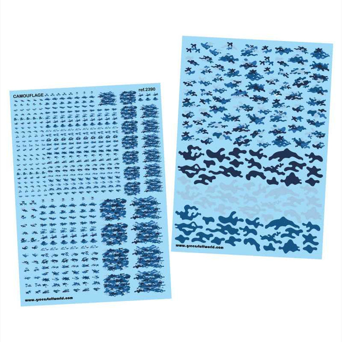 Waterslide Decals - Classic Tundra Camo