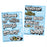 Waterslide Decals - Train and Graffiti Mix - Silver and Gold