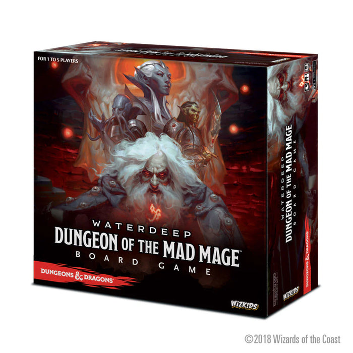 Dungeons & Dragons: Waterdeep: Dungeon of The Mad Mage Board Game (Standard Edition)