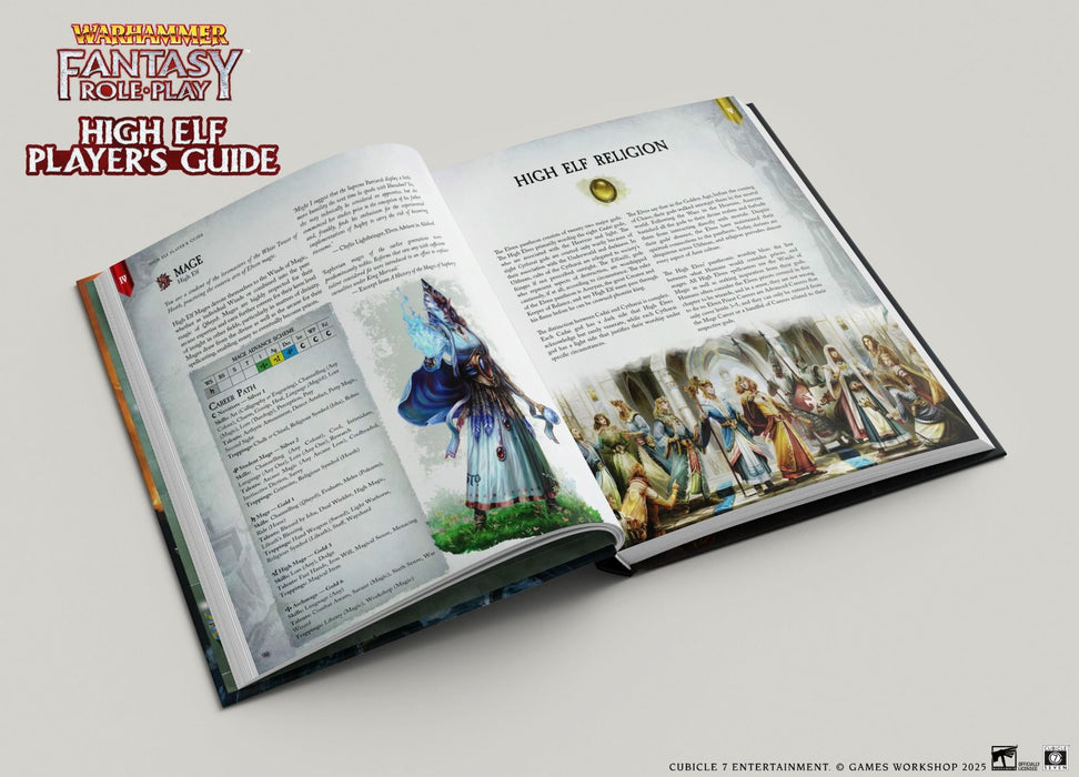 Warhammer Fantasy Roleplay: High Elf Player's Guide (Collectors Edition)