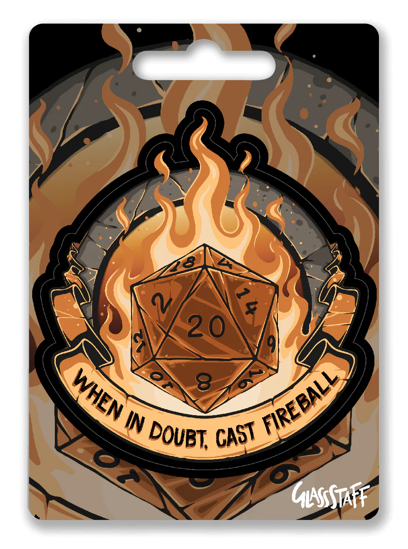 GlassStaff Sticker - When in Doubt
