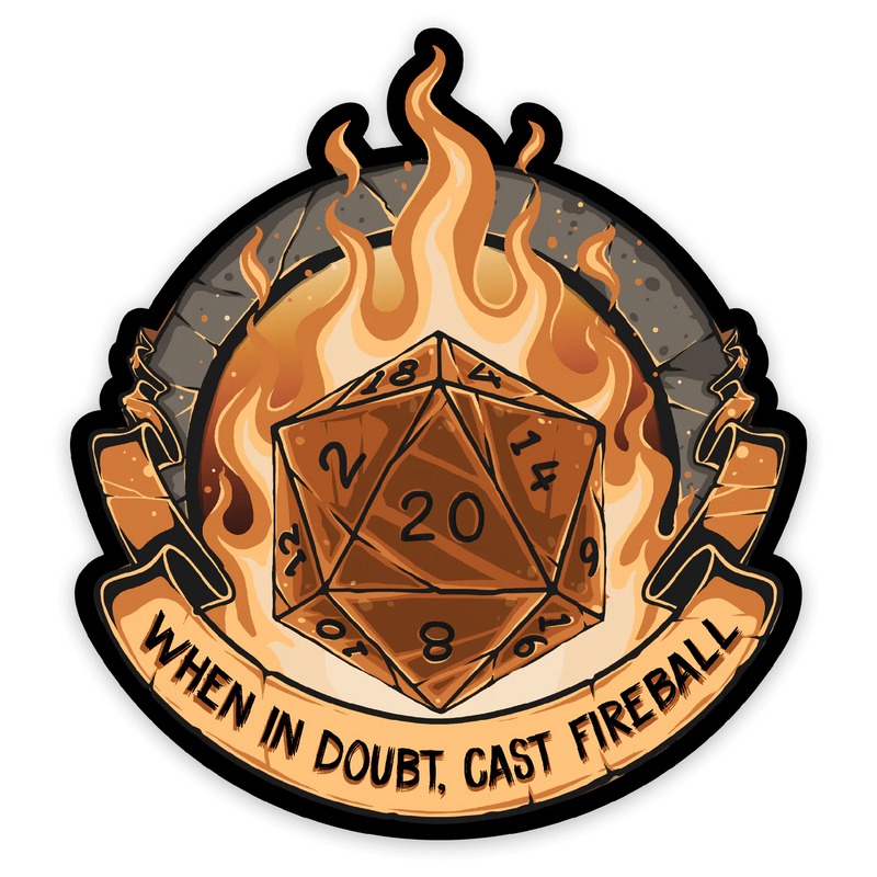 GlassStaff Sticker - When in Doubt