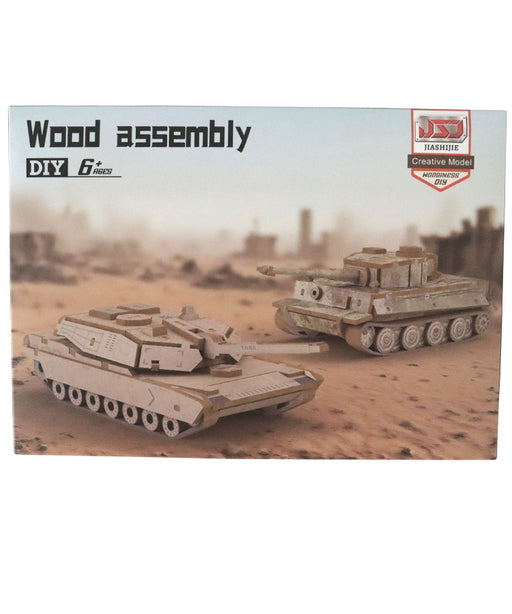 KombatUK Wooden Tank Model Kits