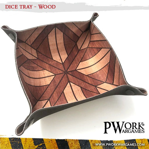 PWork Wargames Dice Tray - Wood