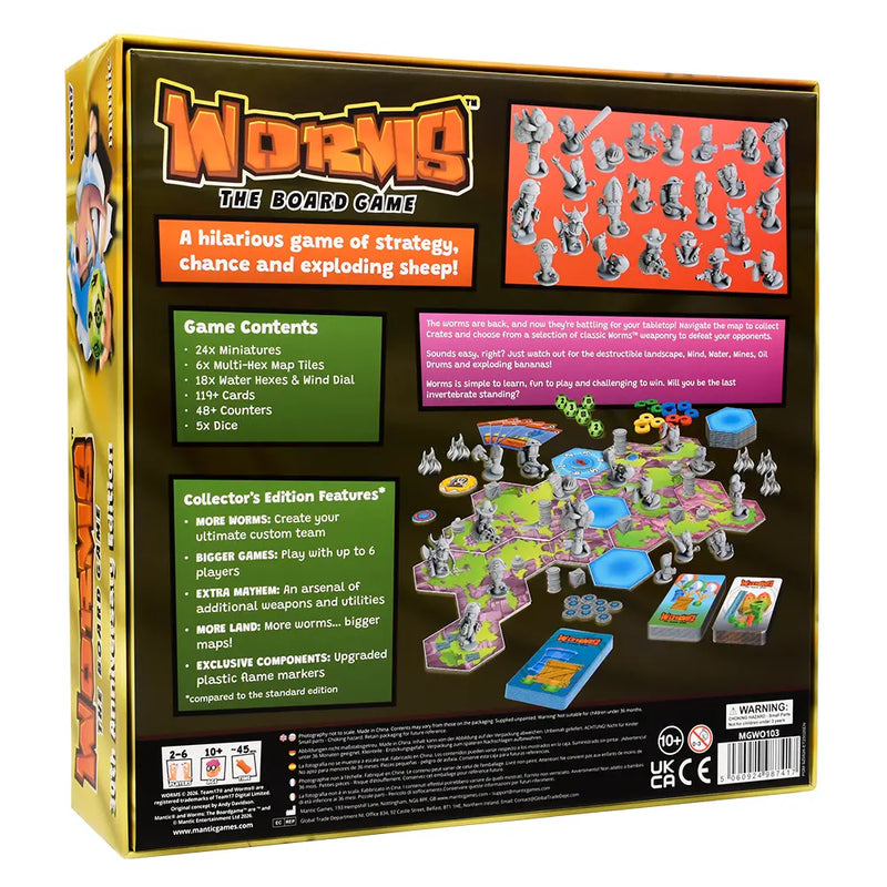 Worms: The Board Game - 30th Anniversary Edition