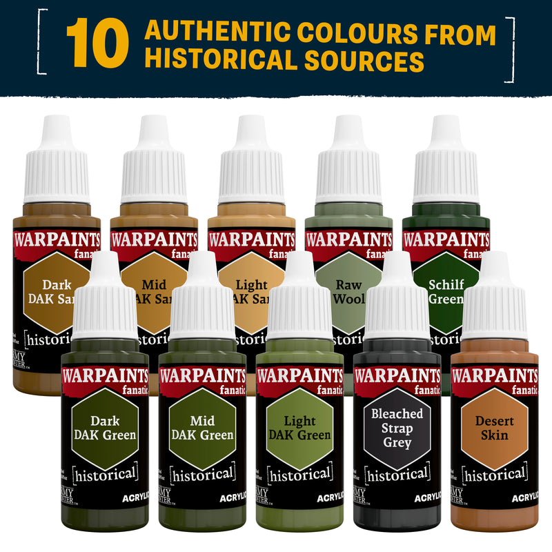 Historical: WWII German Afrika Korps Paint Set