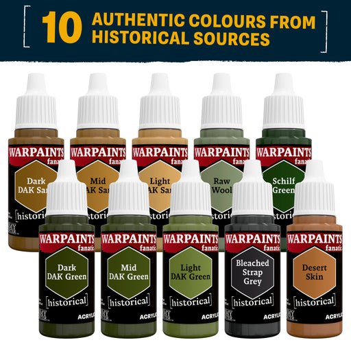 Historical: WWII German Afrika Korps Paint Set