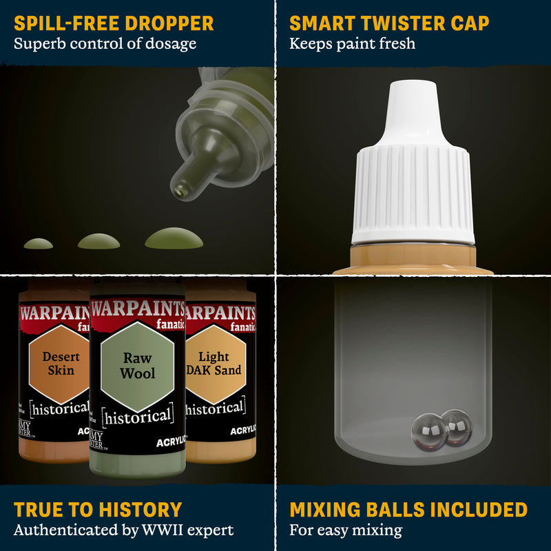 Historical: WWII German Afrika Korps Paint Set