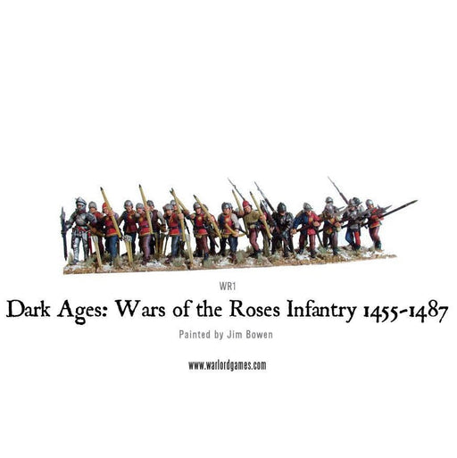 Perry Miniatures Wars Of The Roses: Infantry (1455-1487) Plastic Boxed Set