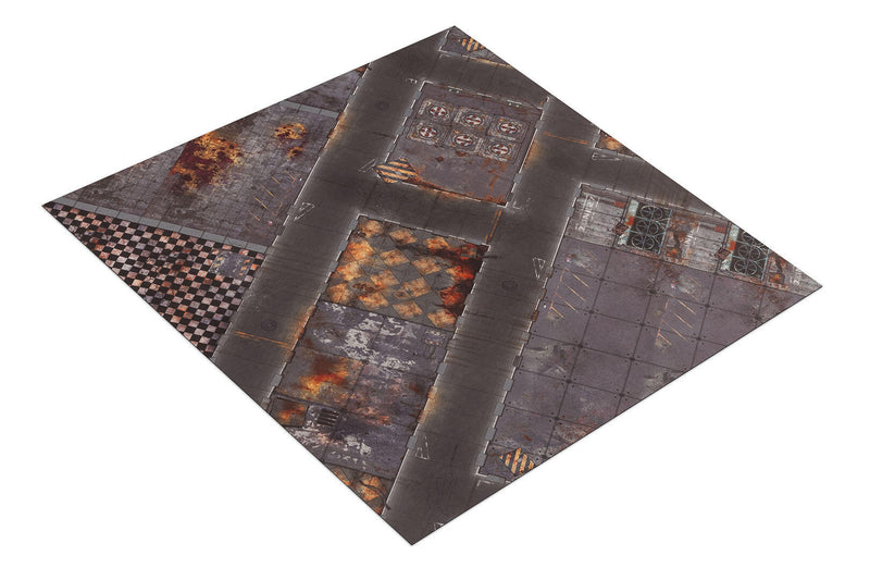 Double Sided G-Mat: Quarantine and Fallout Zone - 4'x4'