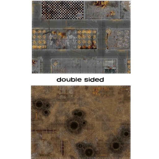 44"x60" Double sided G-Mat: Competitive Quarantine and Fallout Zone