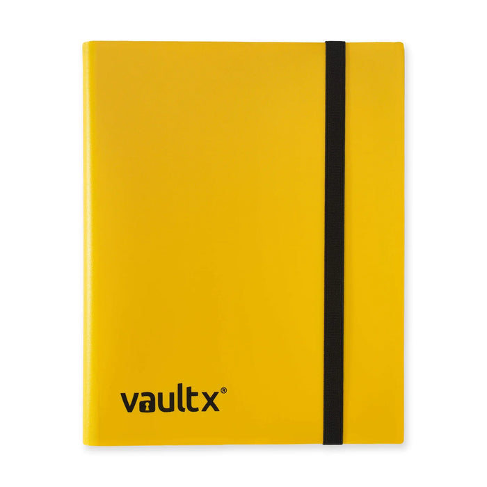Vault X 9-Pocket Strap Binder - Yellow