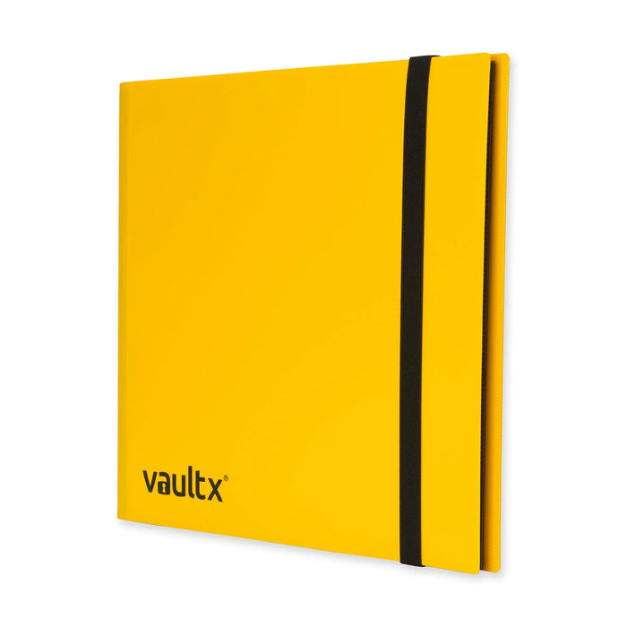 Vault X 12-Pocket Strap Binder - Yellow