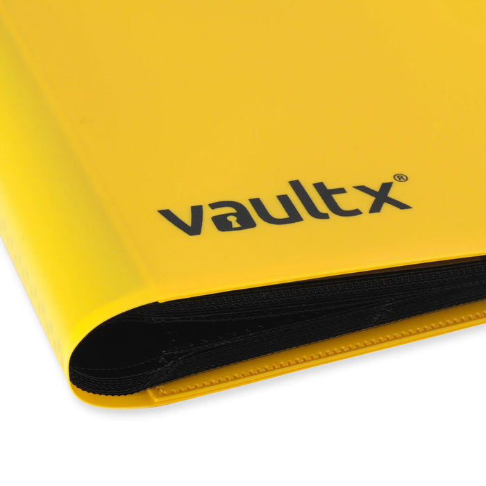 Vault X 12-Pocket Strap Binder - Yellow