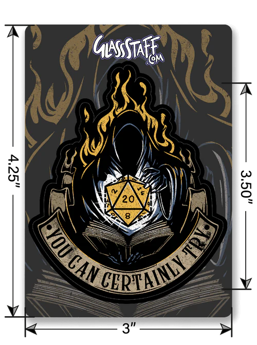 GlassStaff Sticker - You Can Certainly Try 2