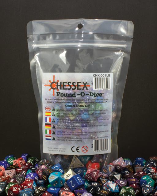Chessex Polyhedral Dice: Pound-O-Dice