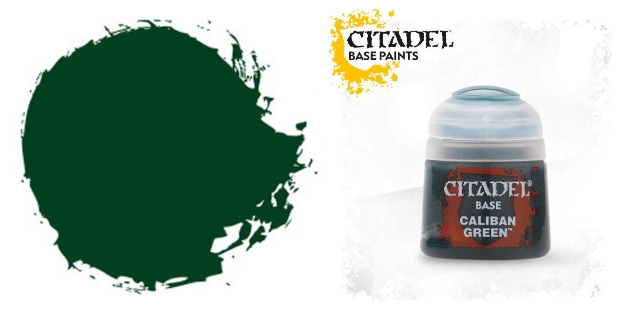 Games Workshop Citadel Paint: Base - Caliban Green