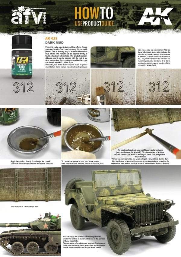 AK Interactive: DARK MUD EFFECT 35ML