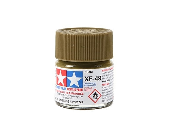 XF-49 Khaki Mini Acrylic Paint - 10ml