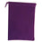 Chessex Suedecloth Dice Bag: Purple