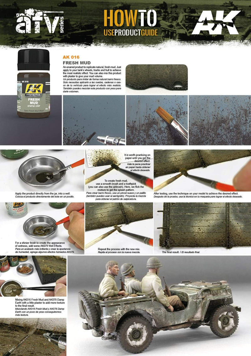 AK Interactive: FRESH MUD 35ML