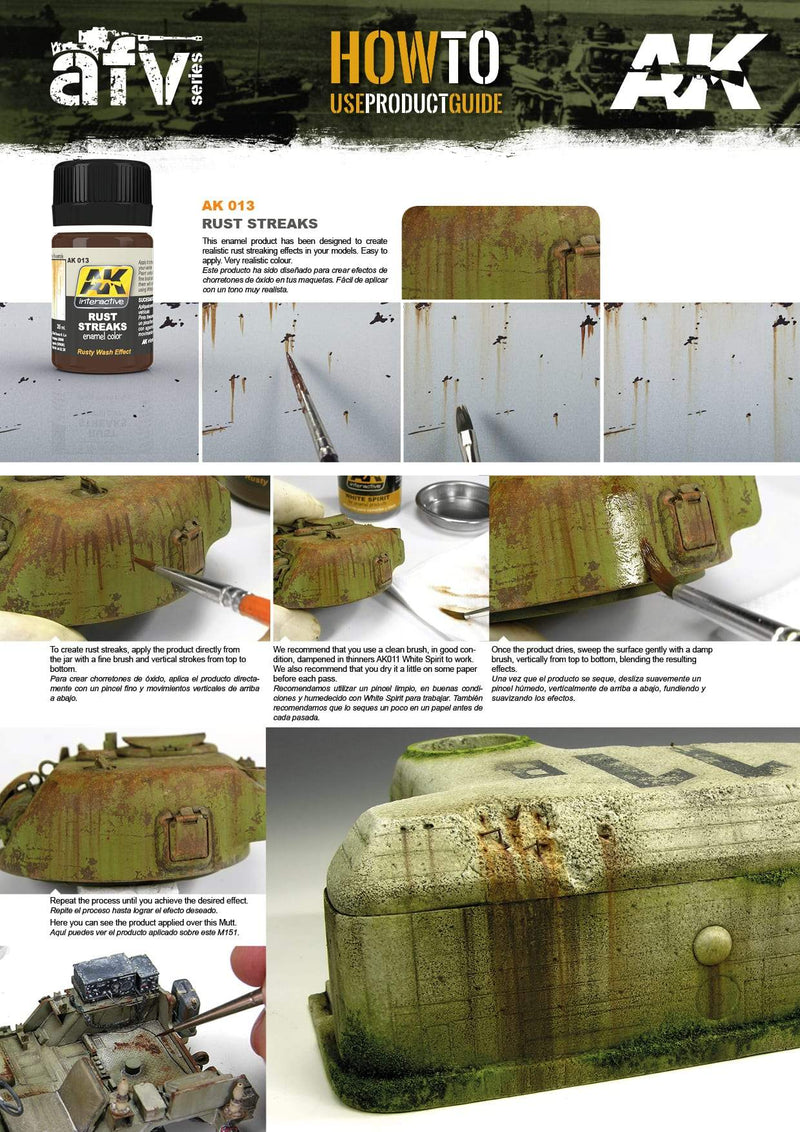 AK Interactive: RUST STREAKS 35ML